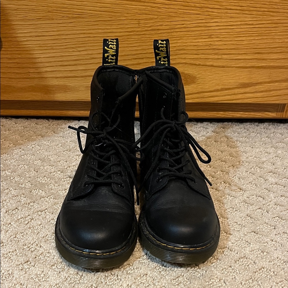 Dr. Martens Black Lace-Up Boots
